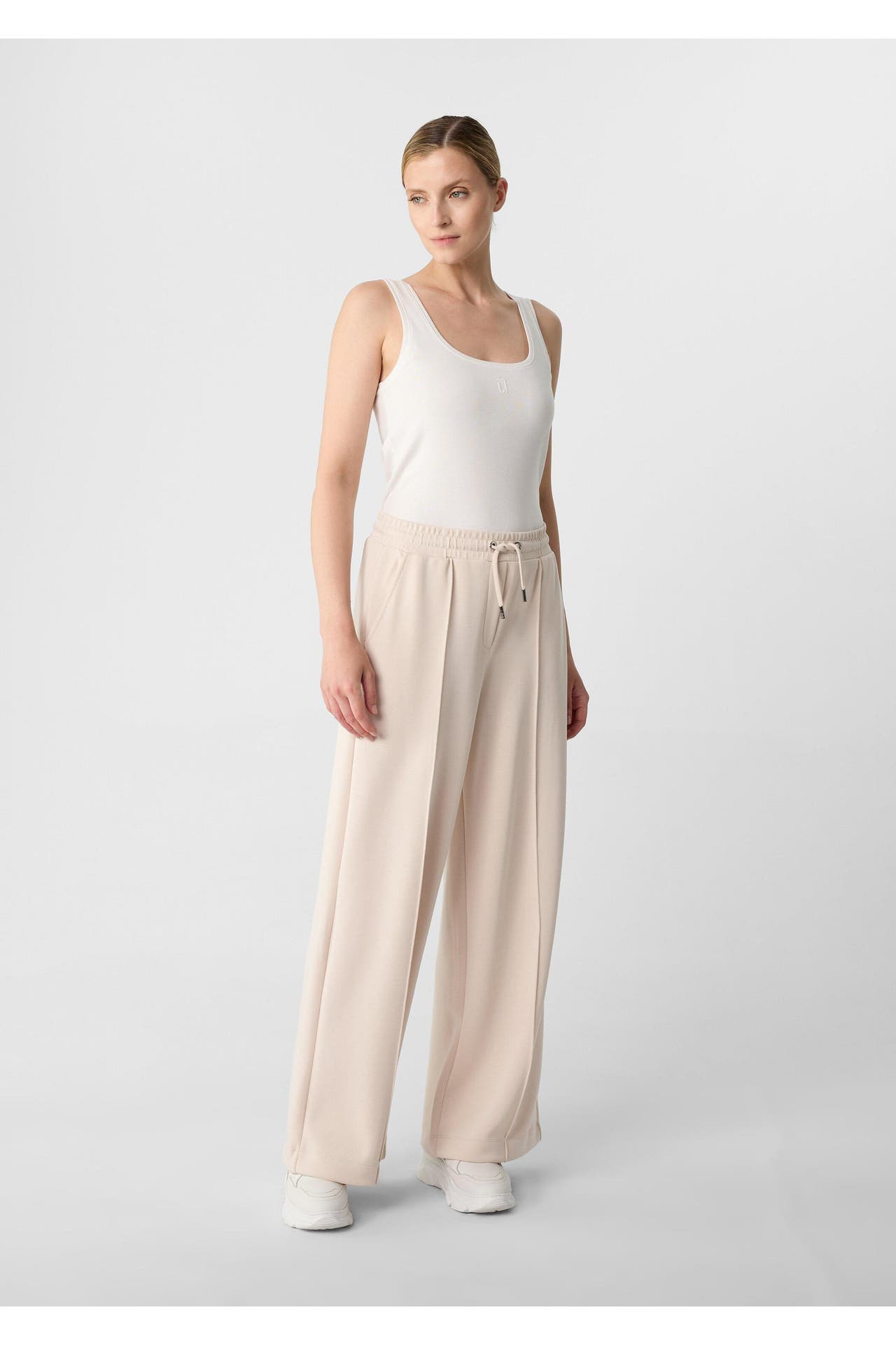 COMMA, Stoffhose 8030_helles beige Tapered, Bild 1