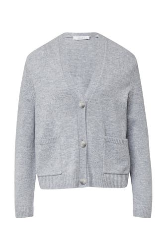 COMMA, Strickjacke 92W2_hellgrau