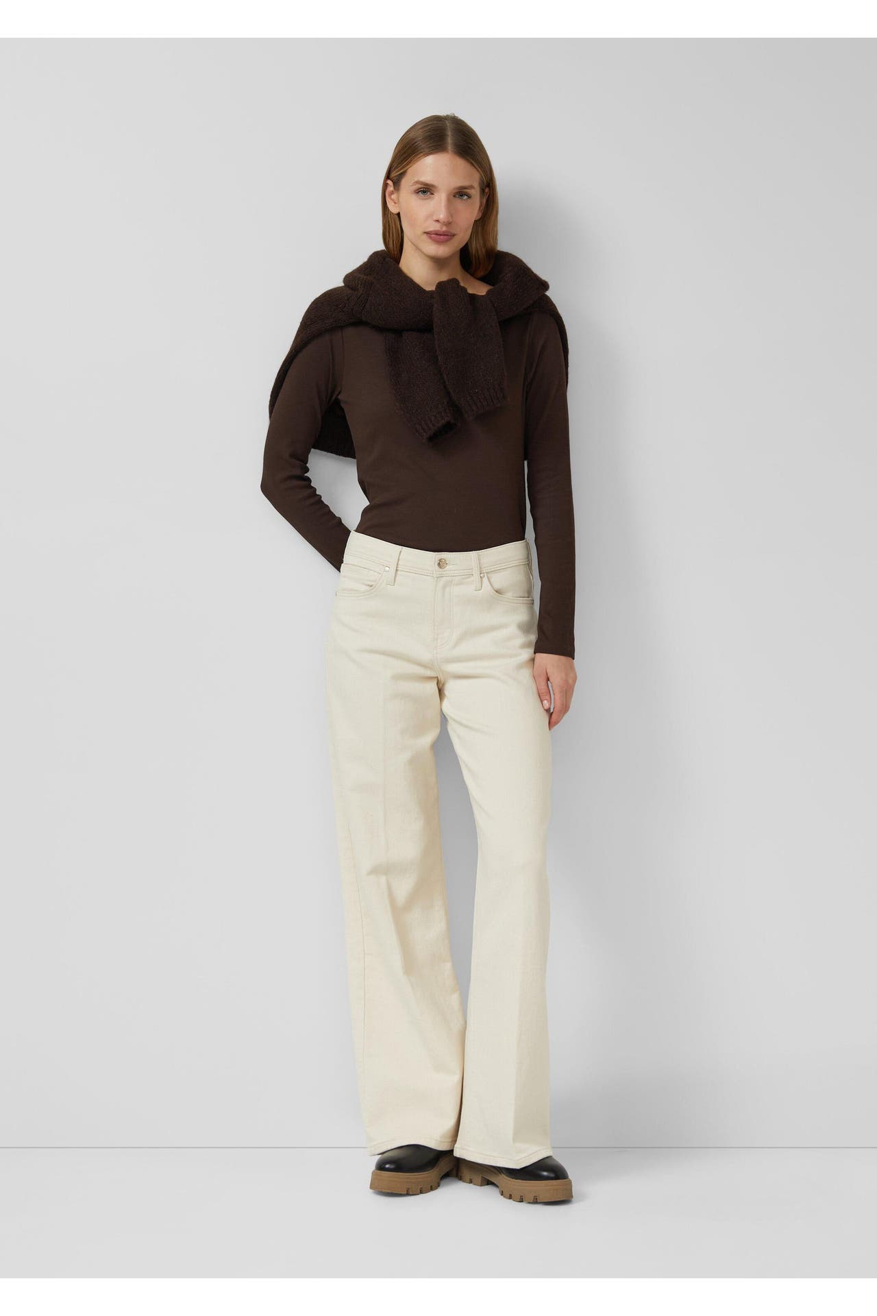 S.OLIVER Longsleeve 8945_dunkelbraun, Bild 1