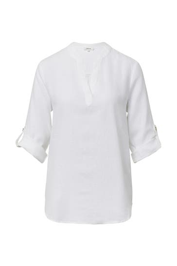 S.OLIVER Casual-Bluse 0100_weiß