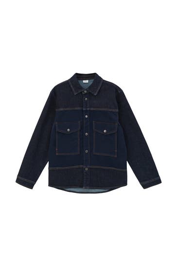 S.OLIVER Hemd 57Z8_blau Loose Fit