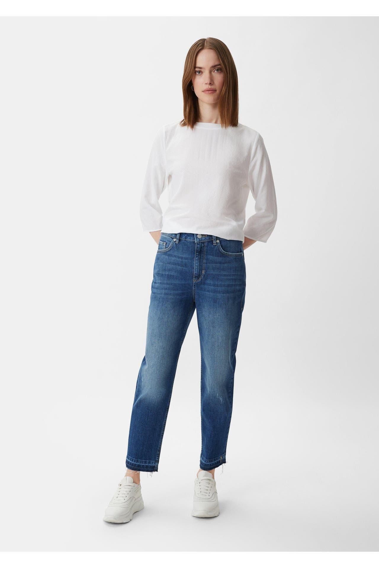 COMMA, Jeans 55Z4_blau Tapered, Bild 1