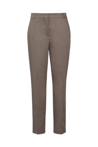 COMMA, Stoffhose 8696_cognac Tapered