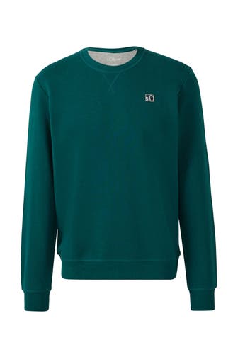 S.OLIVER Sweatshirt 7953_tannengrün