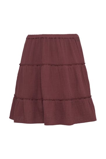 QS BY S.OLIVER Minirock 4923_bordeaux