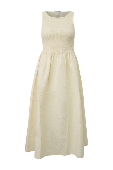 QS BY S.OLIVER Midikleid 11N0_helles zitrone