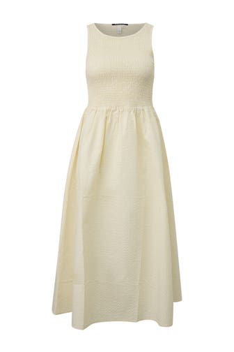 QS BY S.OLIVER Midikleid 11N0_helles zitrone