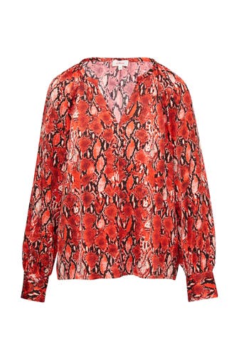 S.OLIVER Casual-Bluse 25A2_hellorange