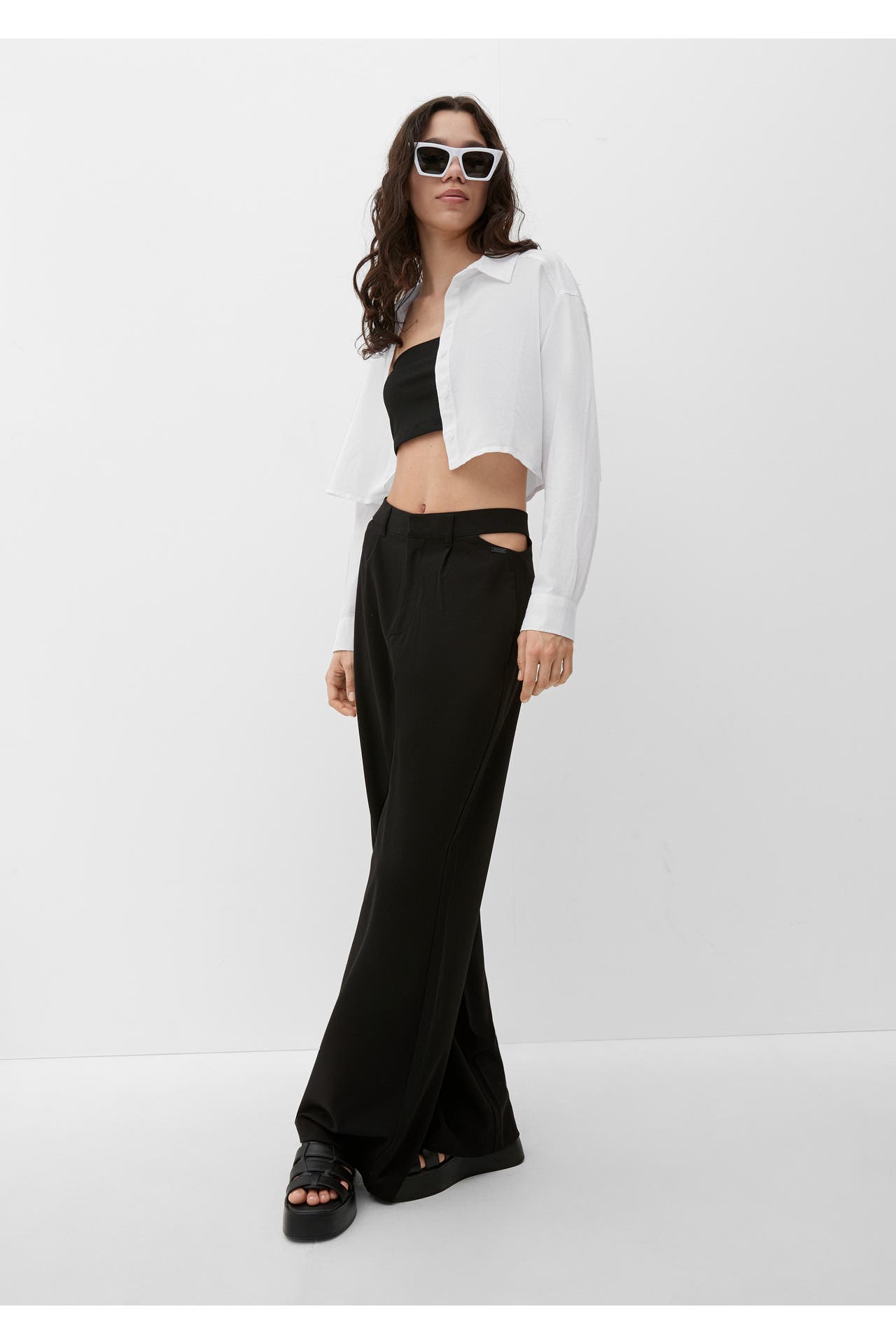 QS BY S.OLIVER Casual-Bluse 0100_weiß, Bild 1