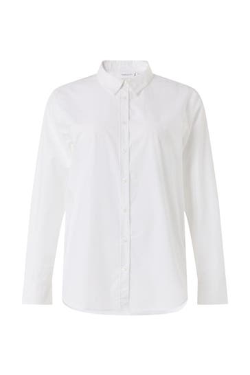 COMMA, Casual-Bluse 0100_weiß