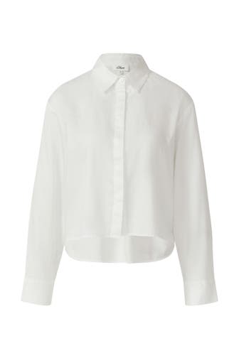 S.OLIVER Casual-Bluse 0100_weiß