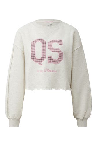 QS BY S.OLIVER Sweatshirt 02D0_creme