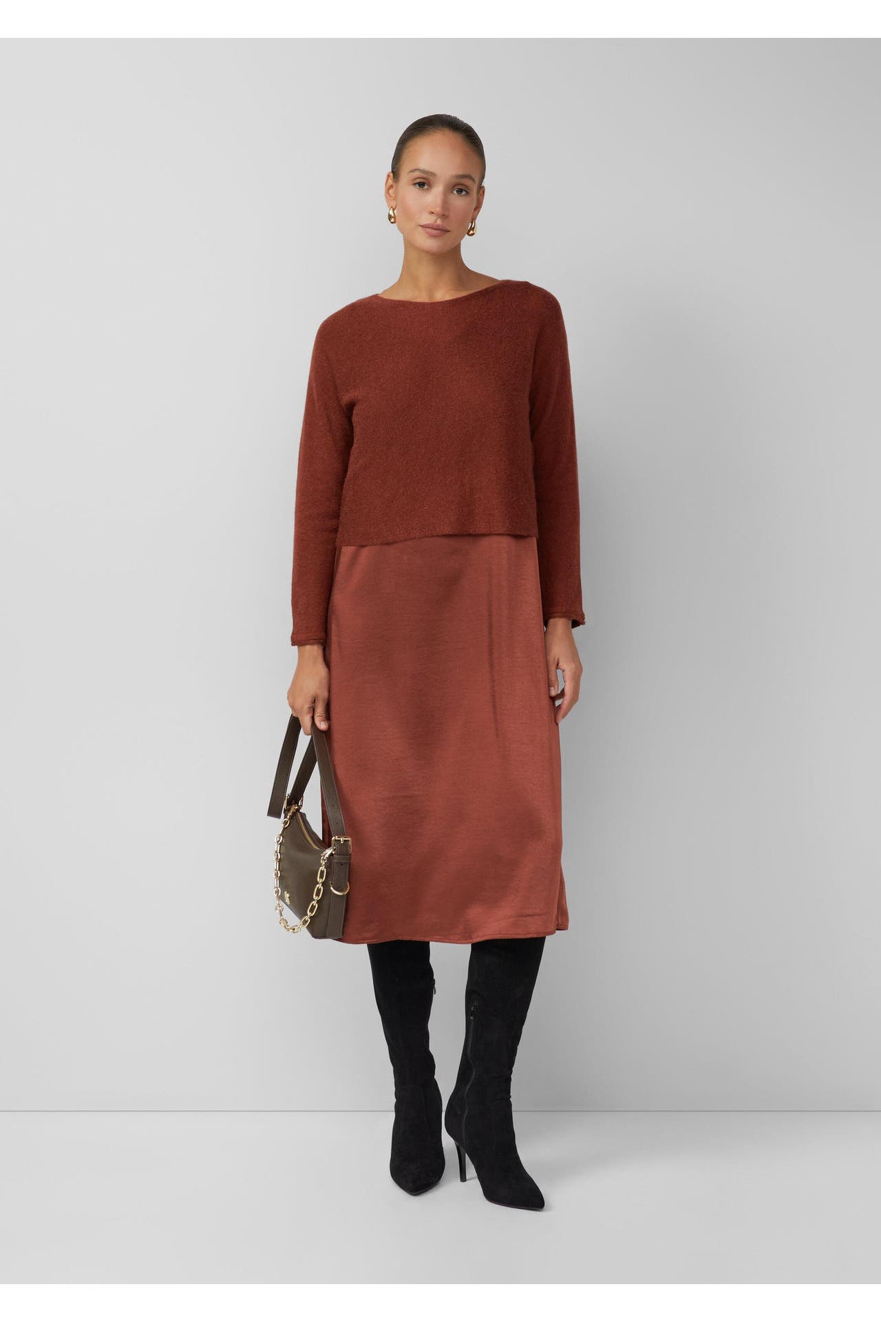 S.OLIVER Midikleid 3700_rot, Bild 1