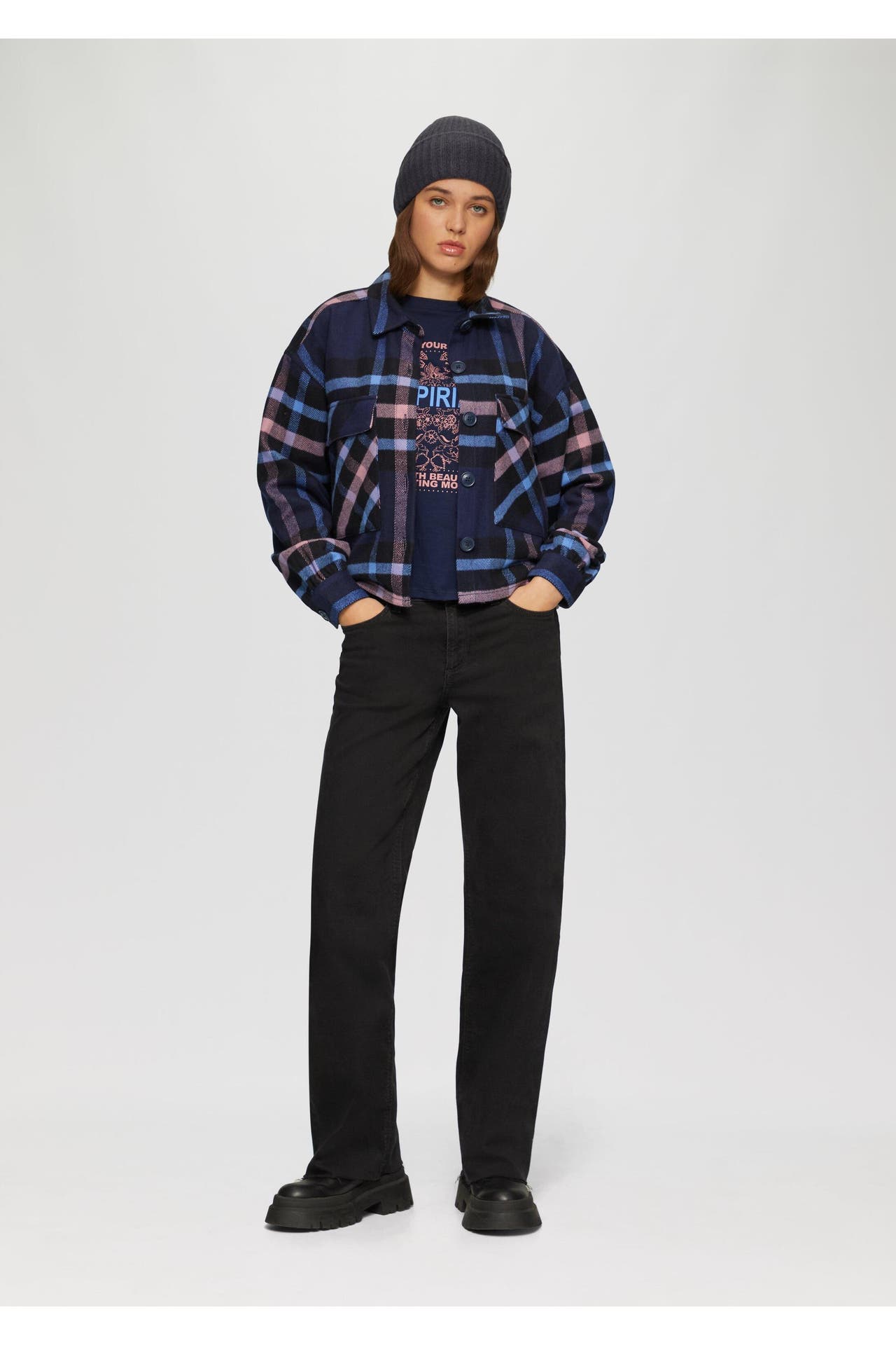 QS BY S.OLIVER Casual-Bluse 58N0_tiefblau, Bild 1