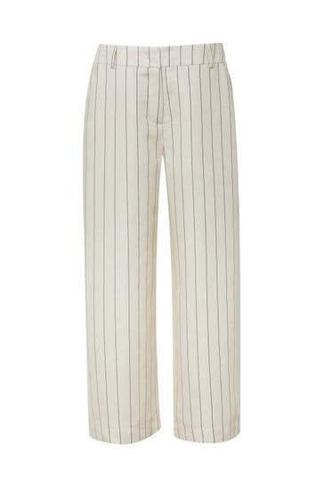 COMMA, Stoffhose 05G4_creme Tapered