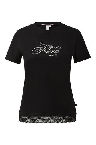 QS BY S.OLIVER T-Shirt 99D0_schwarz