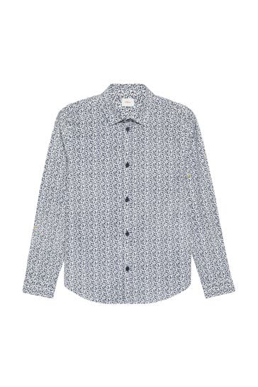 S.OLIVER Hemd 01A1_weiß Slim Fit