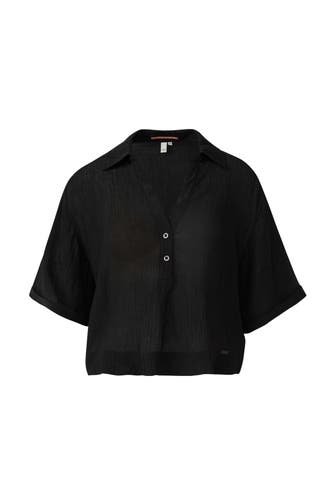 QS BY S.OLIVER Blusenshirt 9999_schwarz