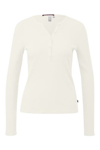 QS BY S.OLIVER Longsleeve 0200_ecru