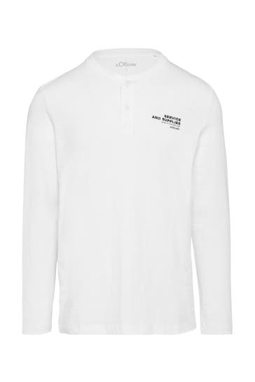 S.OLIVER Longsleeve 0120_weiß