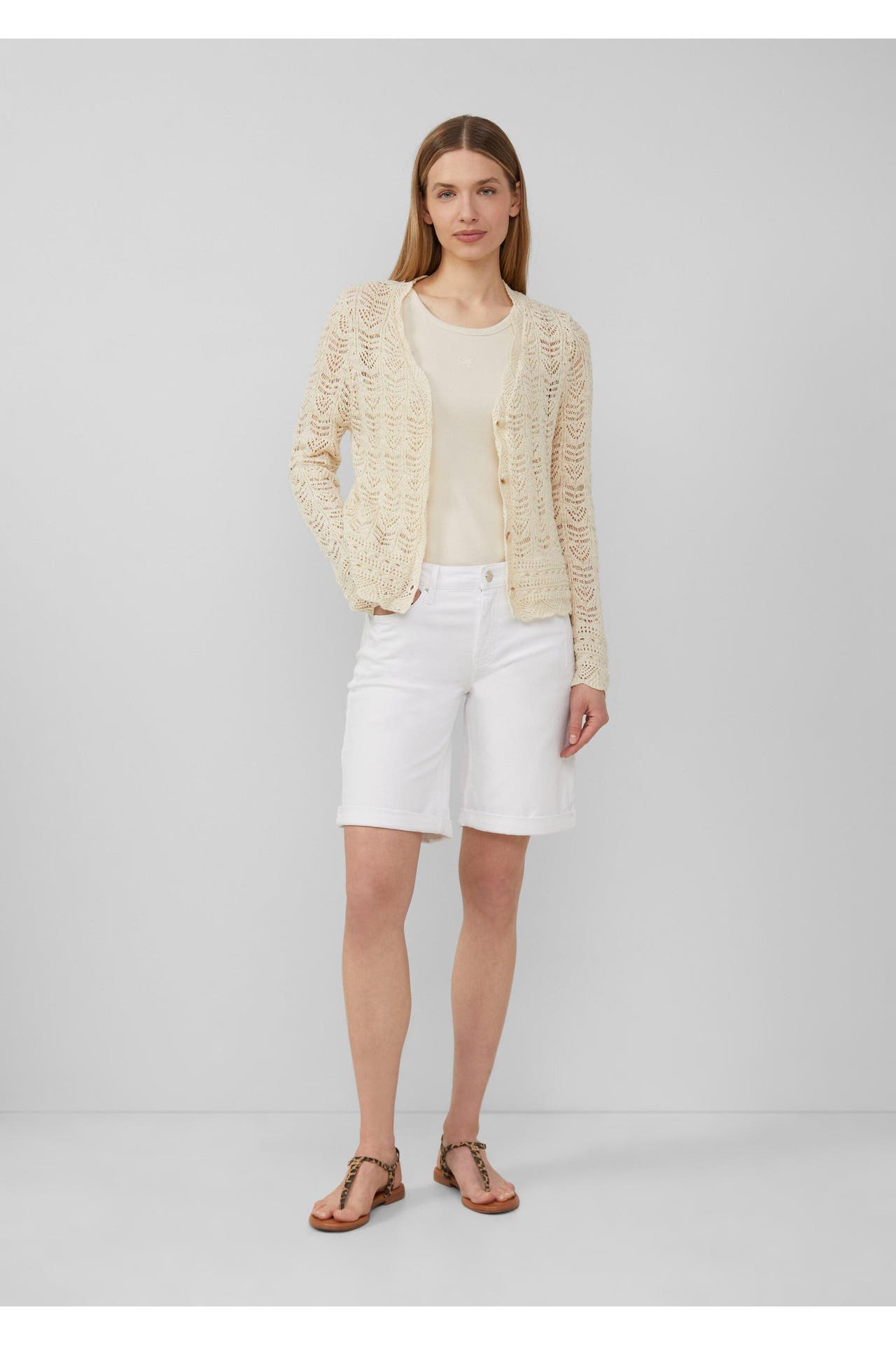 S.OLIVER Short KAROLIN 01Z8_weiß Tapered, Bild 1