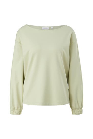 COMMA, Longsleeve 7280_salbeigrün
