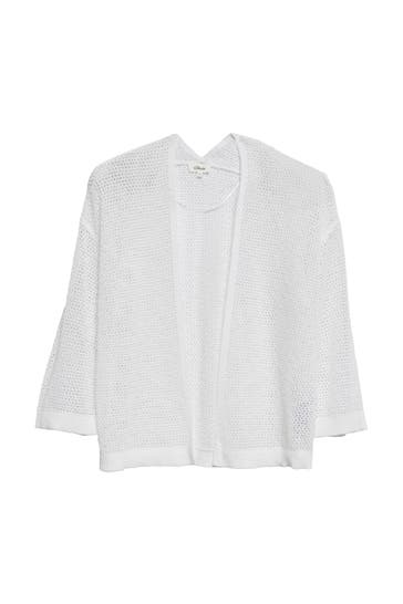 S.OLIVER Strickjacke 0100_weiß