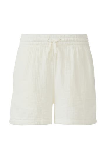 QS BY S.OLIVER Short 0200_ecru Tapered