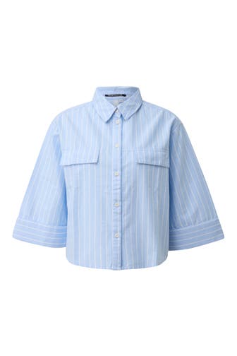 QS BY S.OLIVER Casual-Bluse 51G0_arktisblau