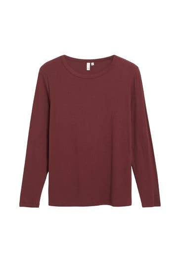 QS BY S.OLIVER Longsleeve 3903_bordeaux