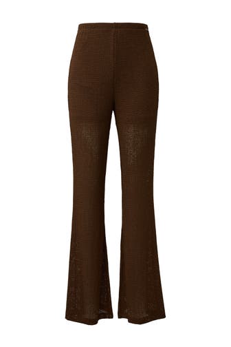 QS BY S.OLIVER Stoffhose 8922_dunkelbraun Tapered