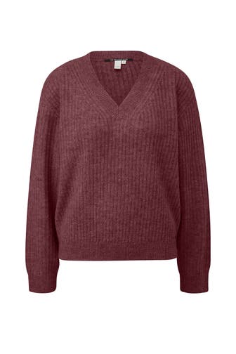 QS BY S.OLIVER Pullover 39W0_bordeaux