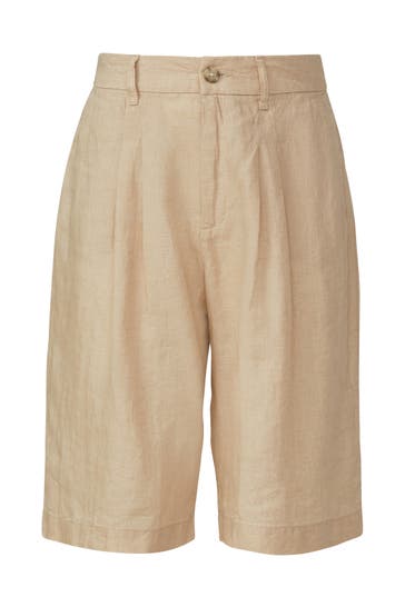 S.OLIVER Short 8000_helles beige Tapered