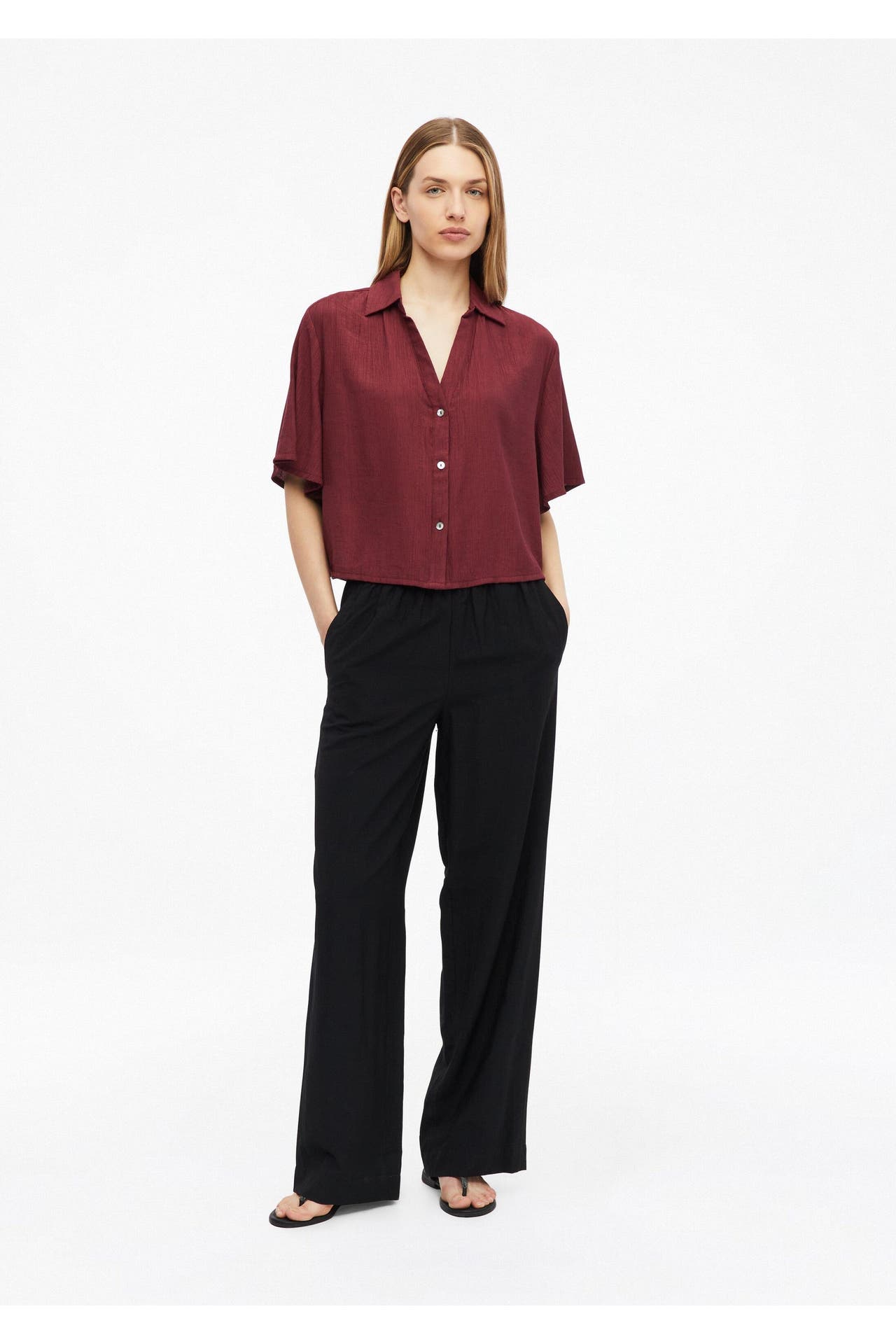 S.OLIVER Blusenshirt 3903_bordeaux, Bild 1