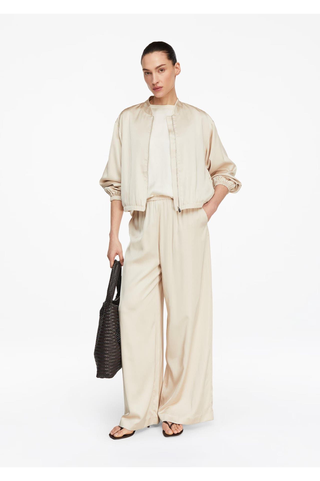 COMMA, Stoffhose 9300_helles beige Tapered, Bild 1