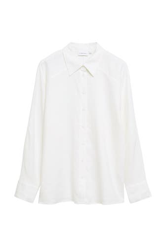 COMMA, Casual-Bluse 0100_weiß