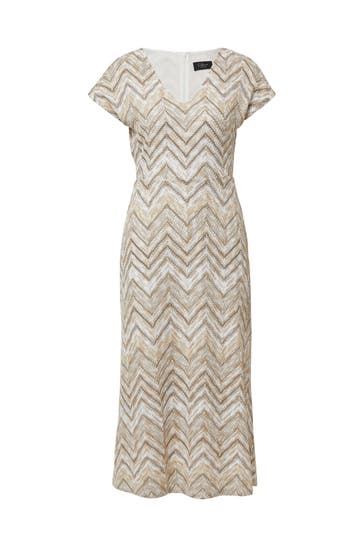 S.OLIVER Midikleid 80X2_helles beige