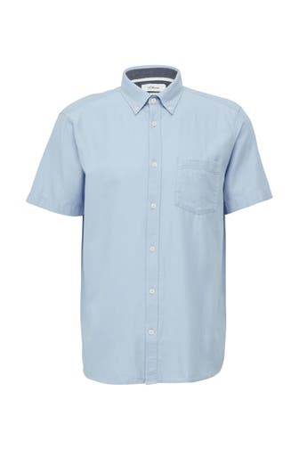 S.OLIVER Kurzarmhemd 5302_himmelblau Regular Fit
