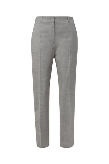 COMMA, Stoffhose 91W2_taubengrau Tapered