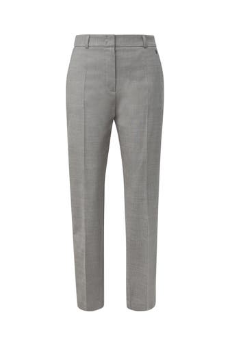 COMMA, Stoffhose 91W2_taubengrau Tapered