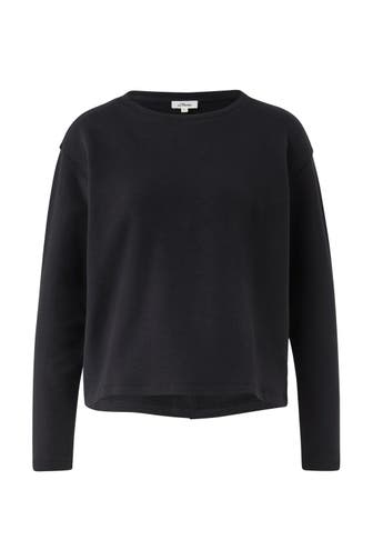S.OLIVER Sweatshirt 9999_schwarz