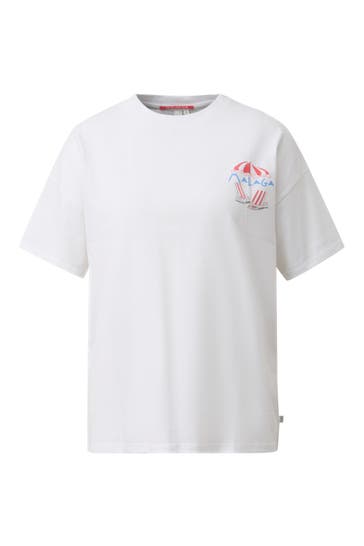QS BY S.OLIVER T-Shirt 01D0_weiß