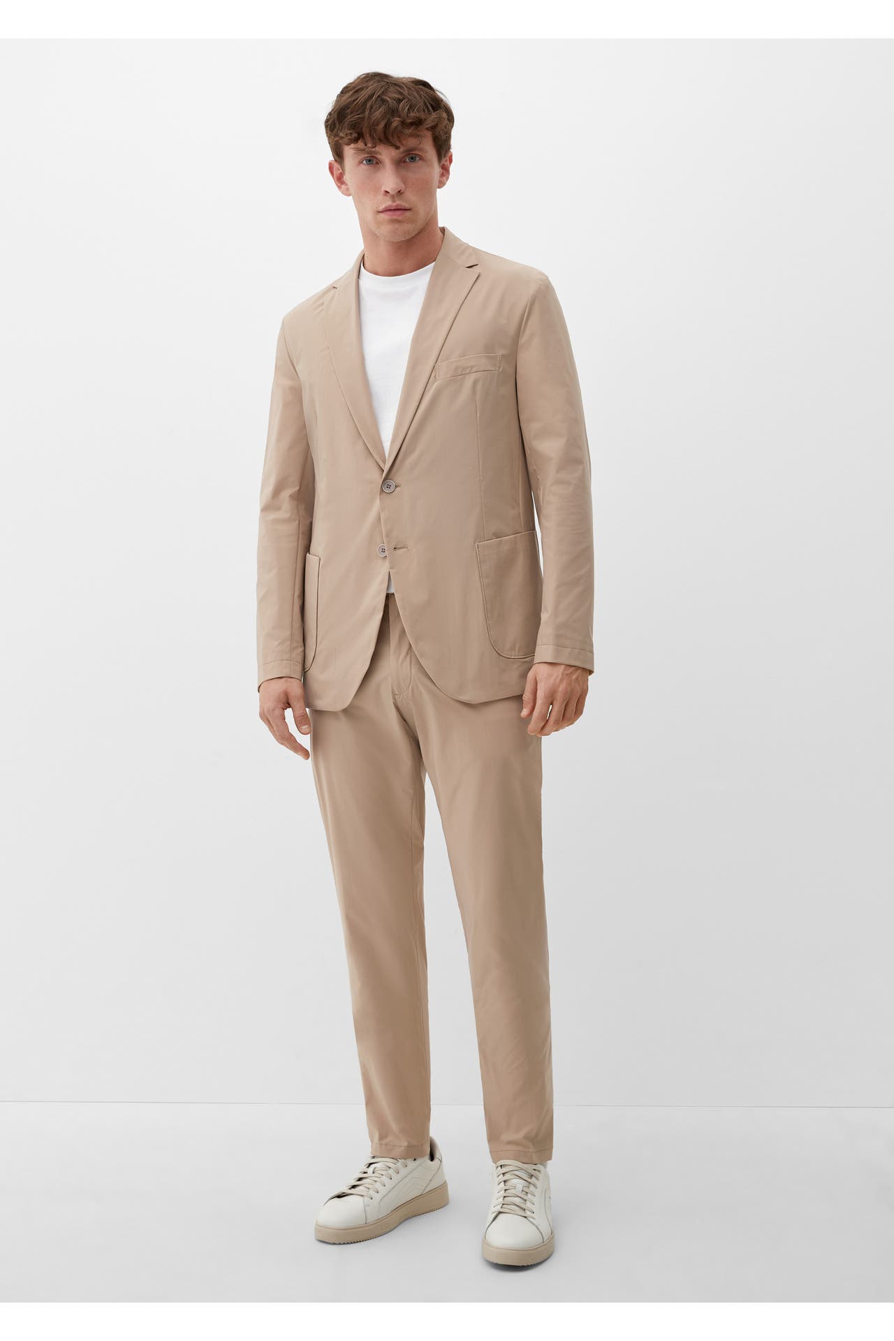 S.OLIVER Casual-Sakko S.OTECH 8411_sandstein Slim Fit, Bild 1