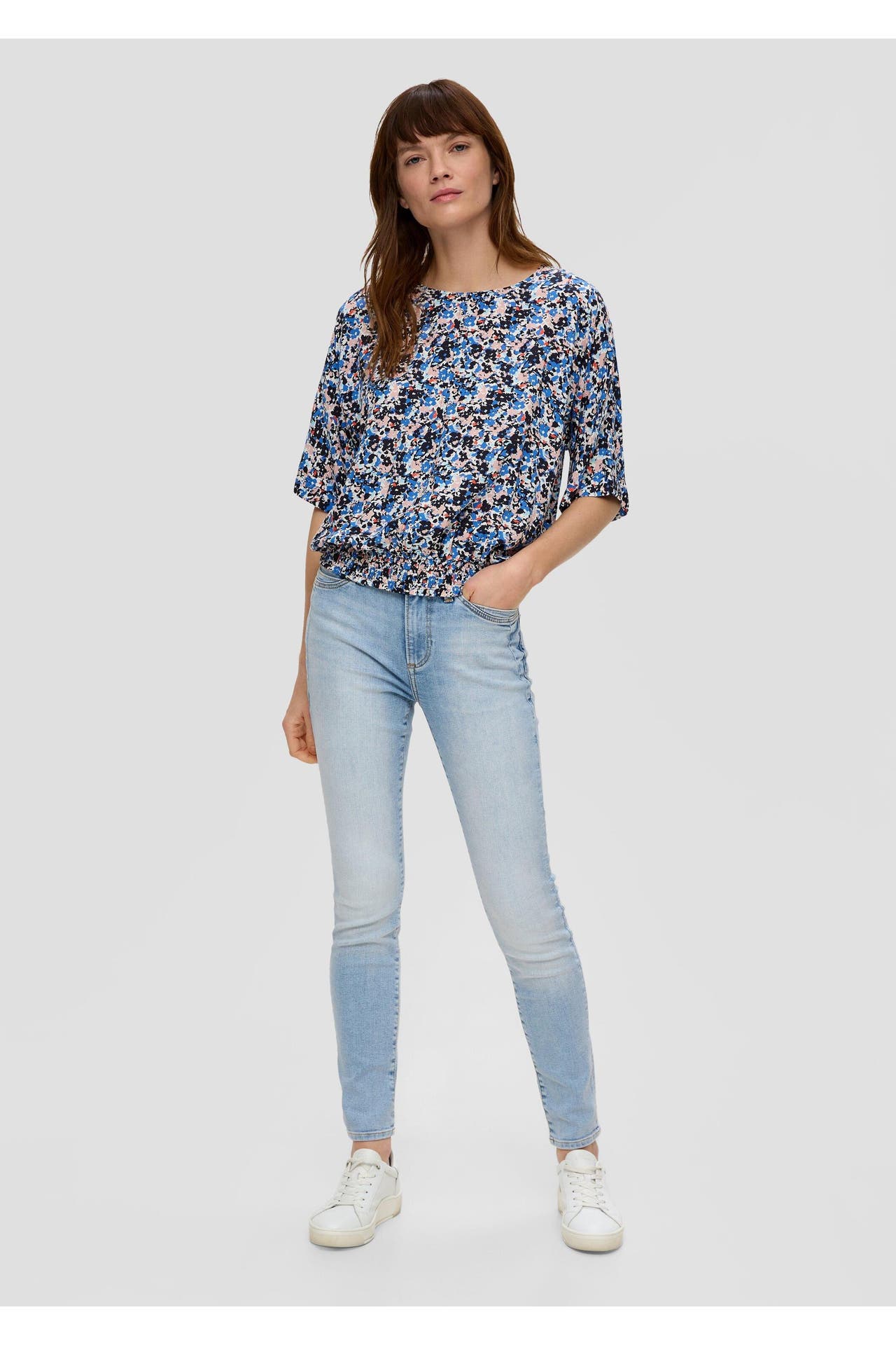 S.OLIVER Blusenshirt 59A4_blau, Bild 1