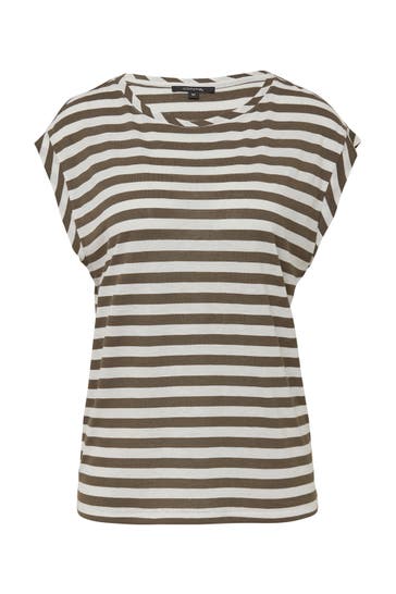 COMMA, T-Shirt 85G1_karamell
