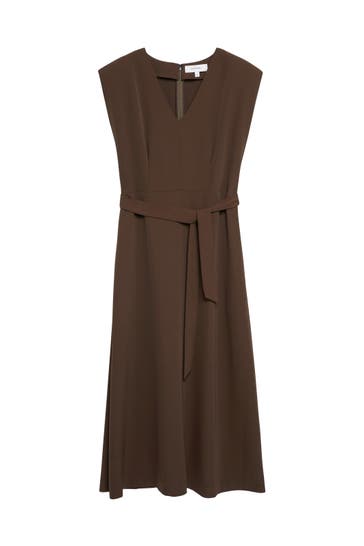 COMMA, Midikleid 8943_braun