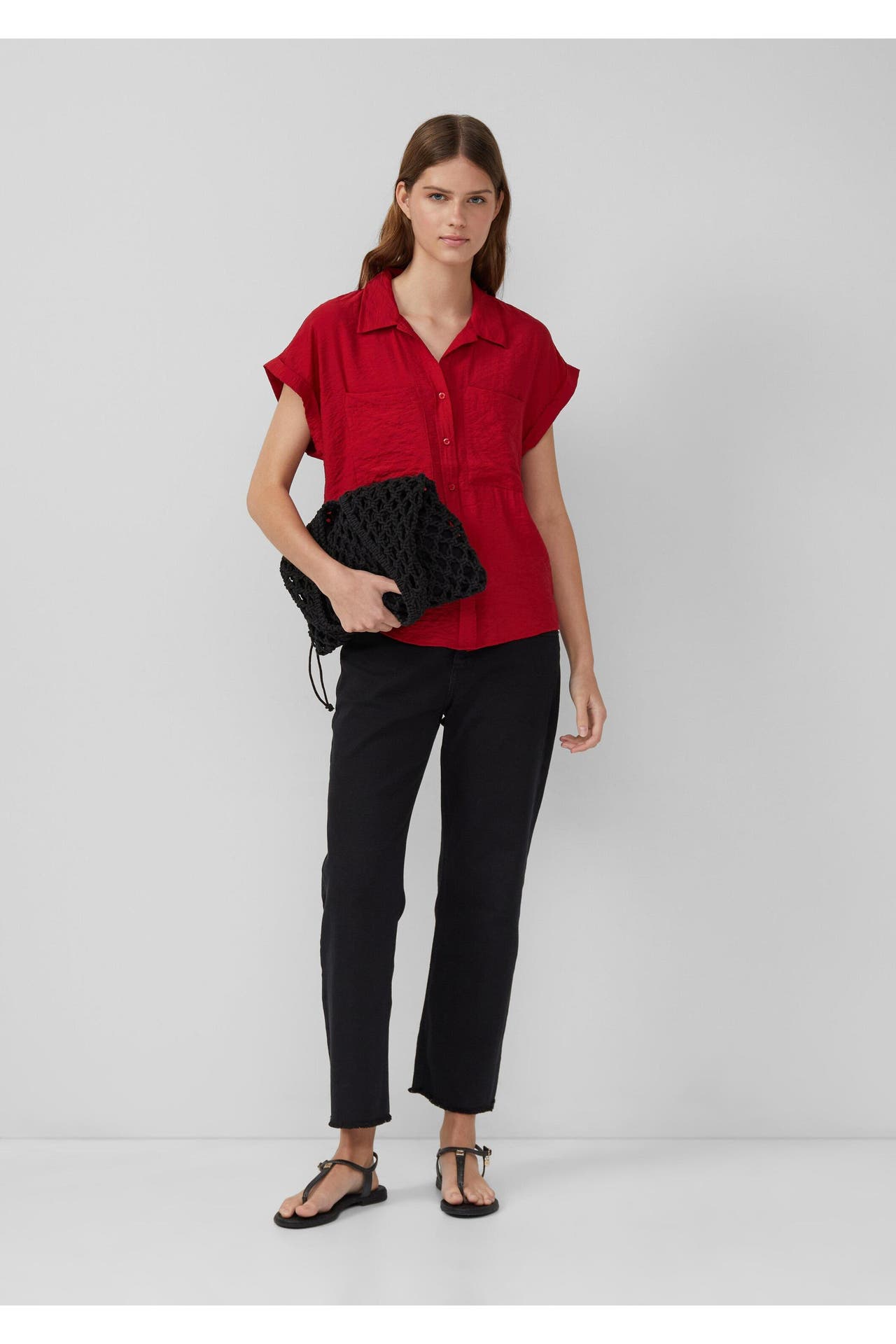 S.OLIVER Blusenshirt 3533_mohnrot, Bild 1
