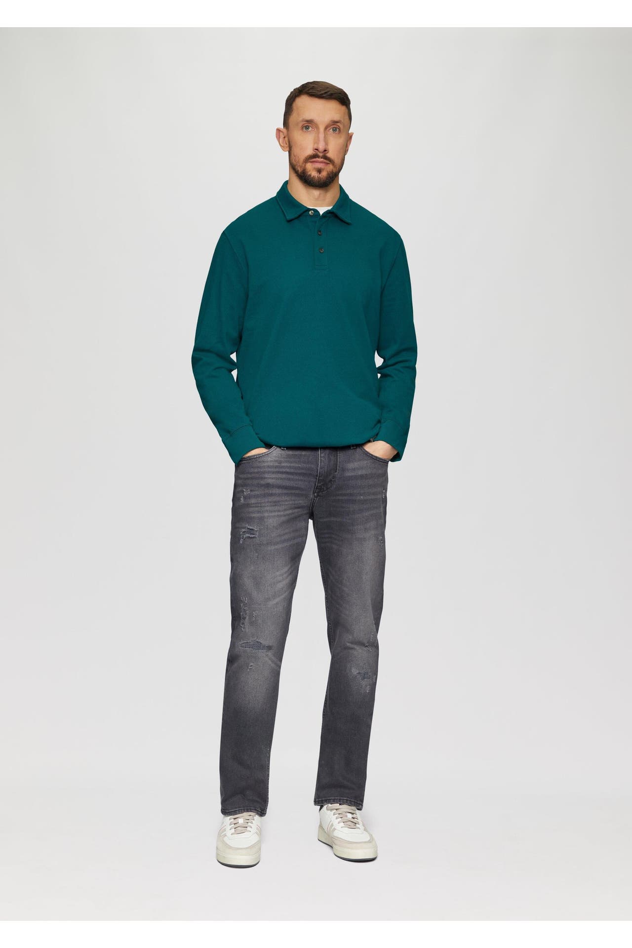 S.OLIVER Longsleeve 6767_petrol, Bild 1