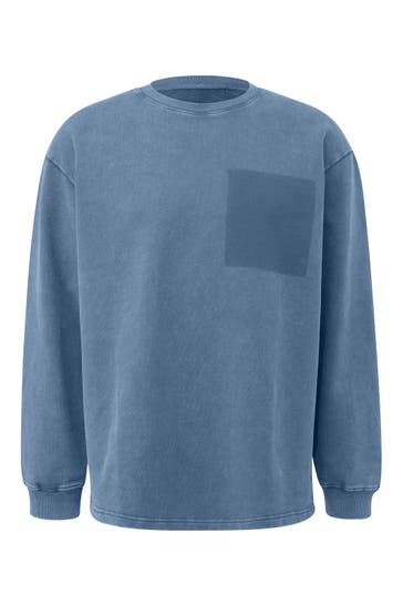 QS BY S.OLIVER Sweatshirt 6245_pastelltürkis