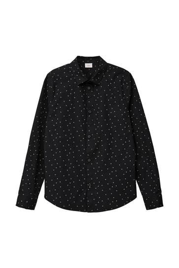 S.OLIVER Hemd 99A2_schwarz Slim Fit